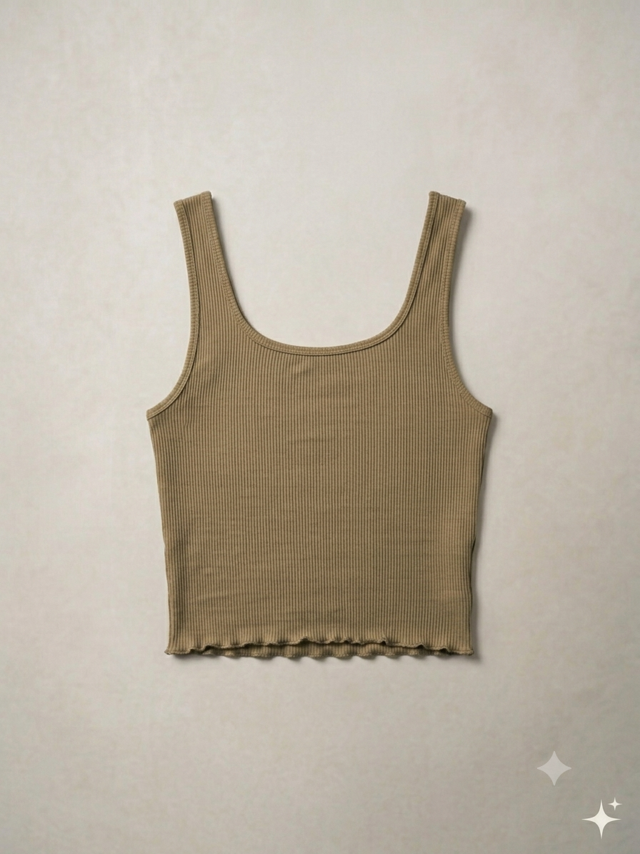 Blusa corte escote sencillo